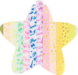 Lucky Star Origami Paper 