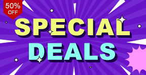 Special Deals--UP TO 50% OFF